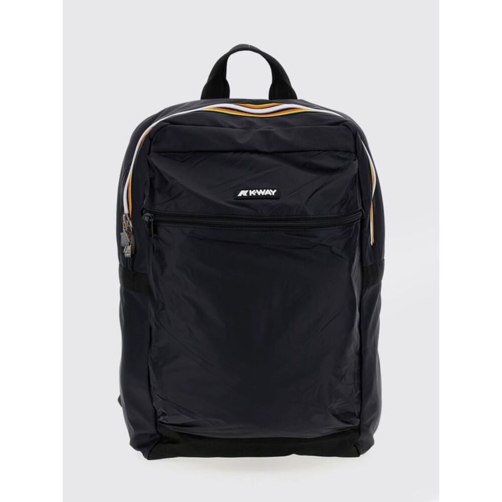 K-Way Men K-Way Mid Laon Waterproof Ripstop Nylon Backpack With Laptop Pocket